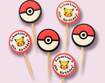 Character Themed Cupcake Toppers