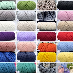 Chunky Yarn, Big Yarn, Giant Yarn Wool Merino Super Soft Natural White Wool  Top Roving Fiber, Chunky Knit Blanket