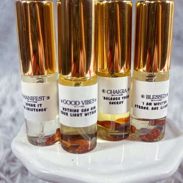 4 (5ml) Positive Intention Spray Set