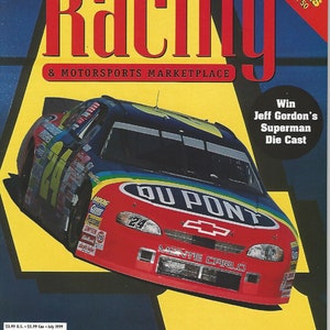 Magazine Beckett Price Guide Racing July 1999 Jeff Gordon Collector Cover 2/2