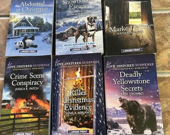 Love Inspired Suspense 6 BOOK LOT NOVEMBER 2023