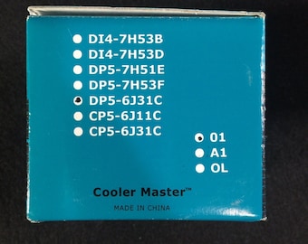 Cooler Master AMD CPU Heatsink Fan - DP5-6J31C Socket A
