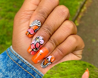 Can They See Me Press On Nails