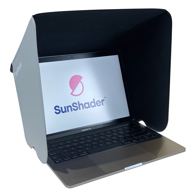Sunshader 2 the Laptop Sun Shade Heat Shield & Privacy Etsy