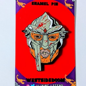 WestsideDOOM enamel pin | Westside Gunn / MF DOOM inspired pin