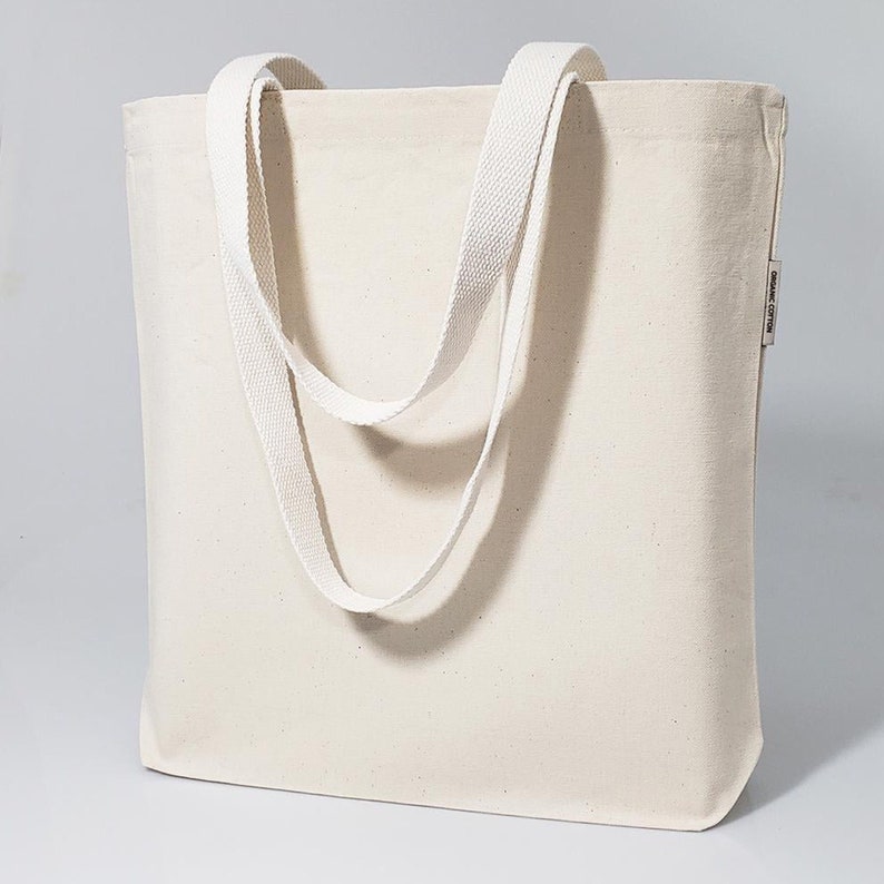 Blank Bulk Canvas Tote Bags Wholesale Organic Natural Color Etsy
