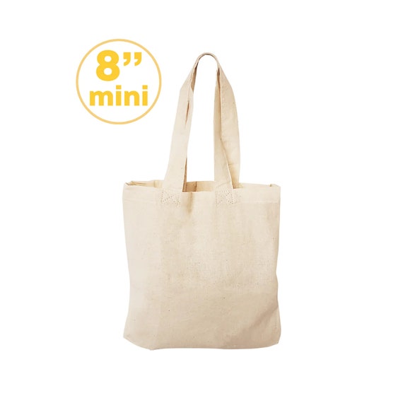 Blank Bulk Canvas Tote Bags Wholesale Organic , Natural Color