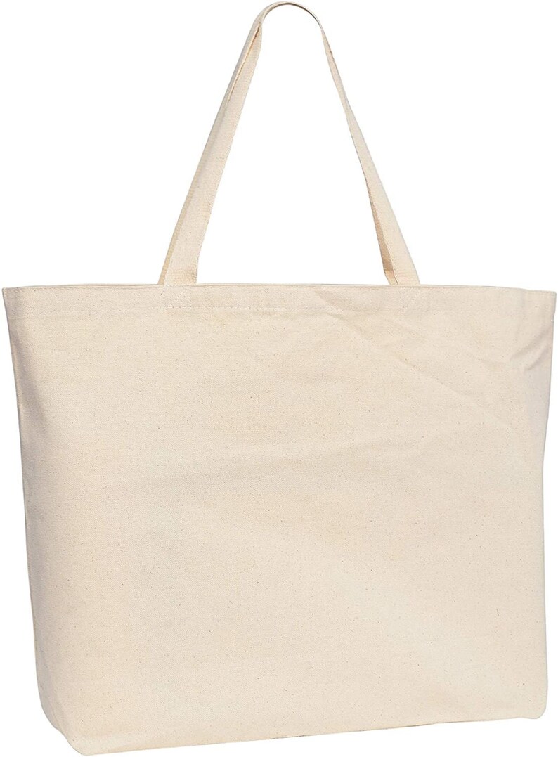 TBF 12 Pack Heavy Duty Large Canvas Tote Bags With Gusset Etsy