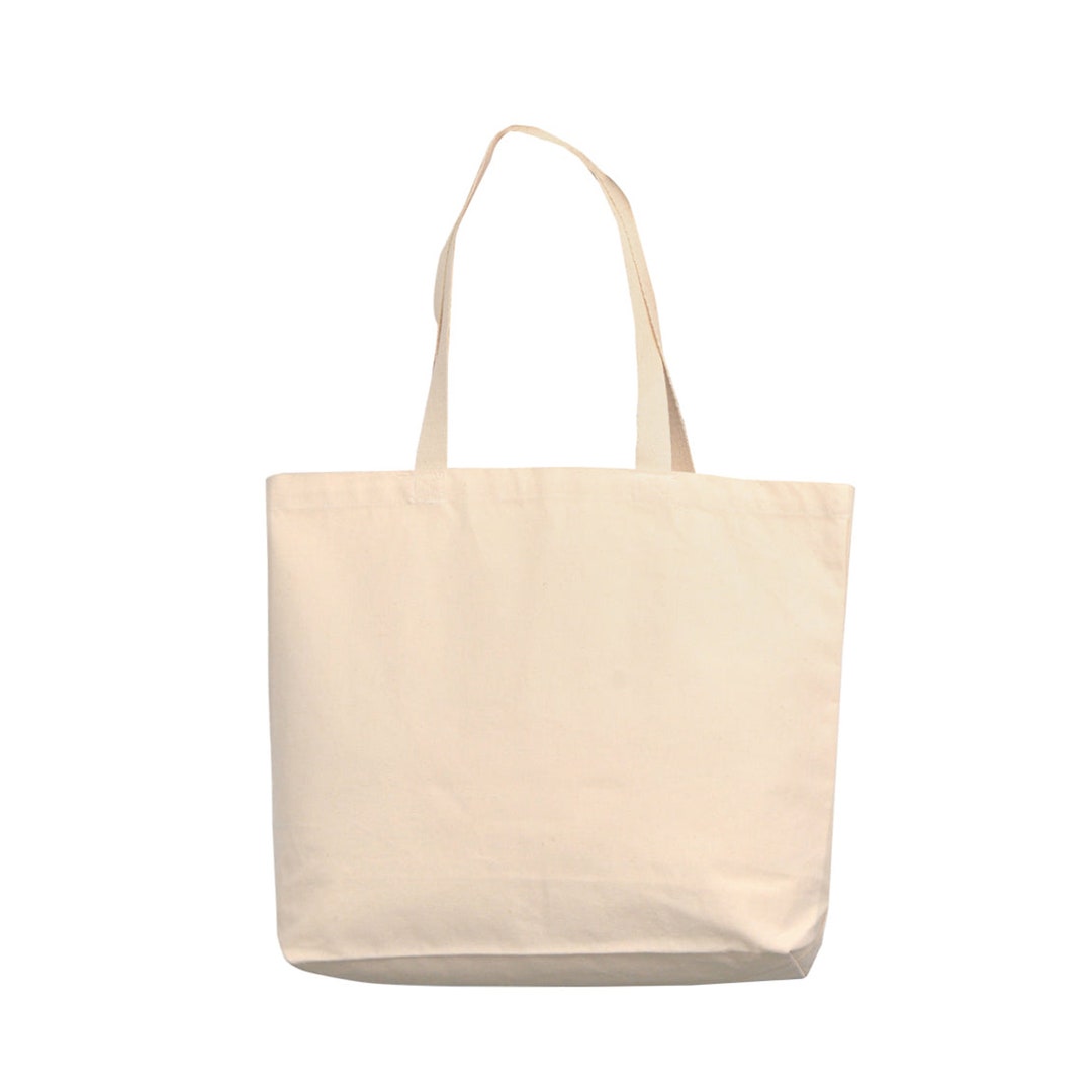 TBF 12 Pack Large Organic Blank Canvas Tote Bags, 100% Cotton Canvas ...