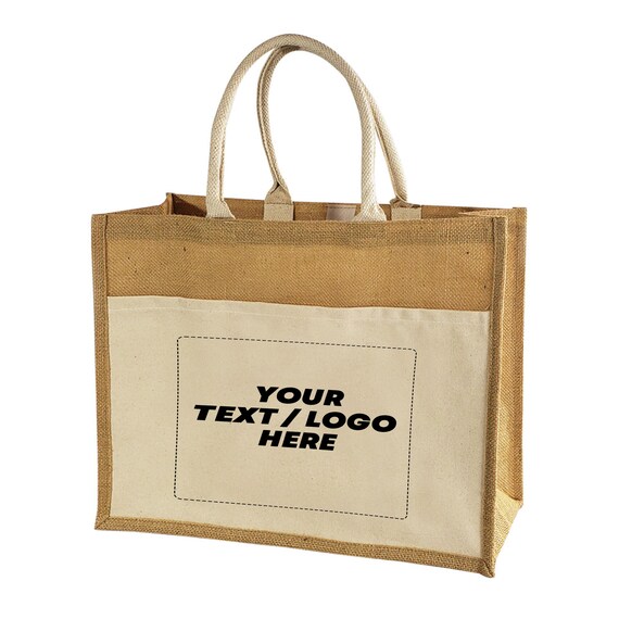 Burlap totes shop wholesale