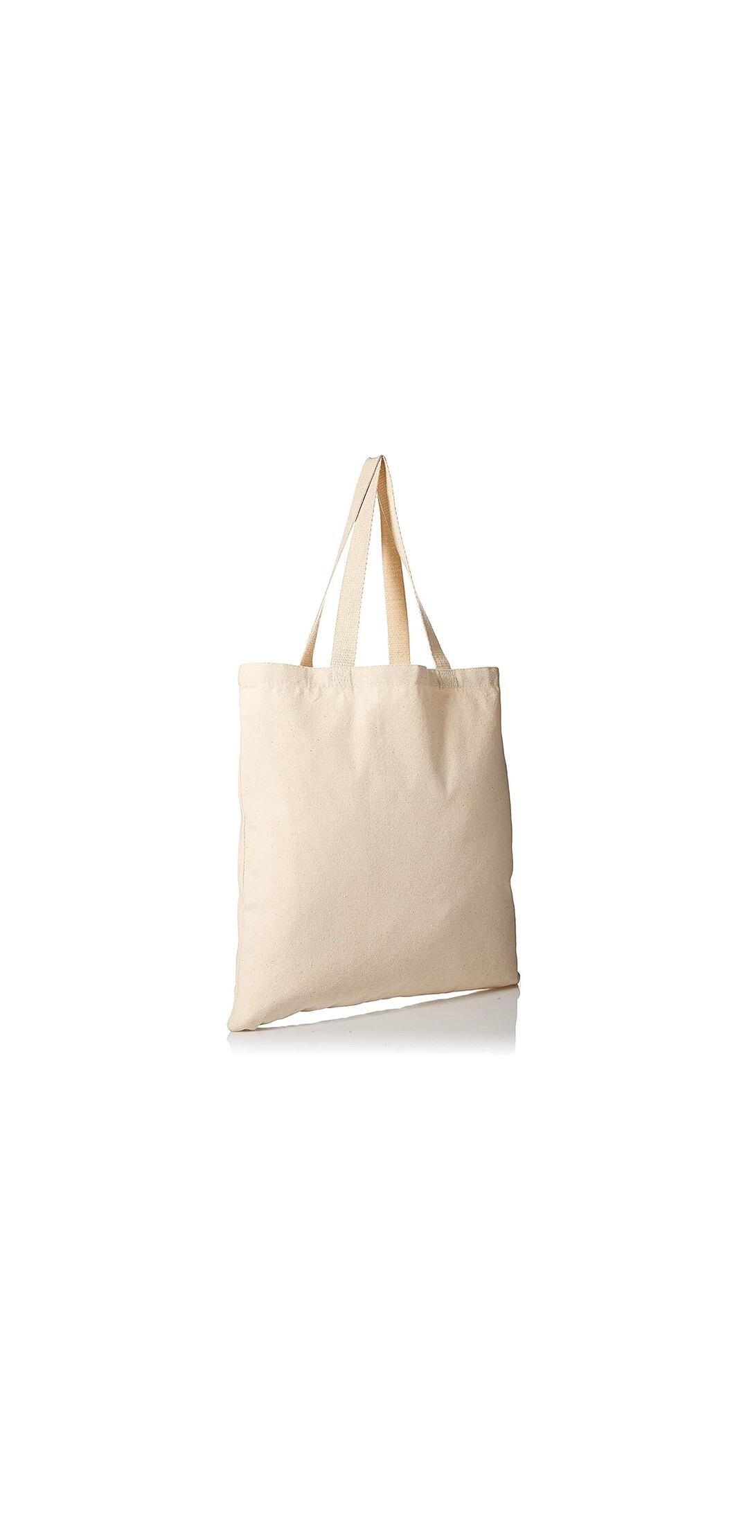 12 Pack Heavy Duty Wholesale Canvas Tote Bags, Bulk Plain Cotton Cloth