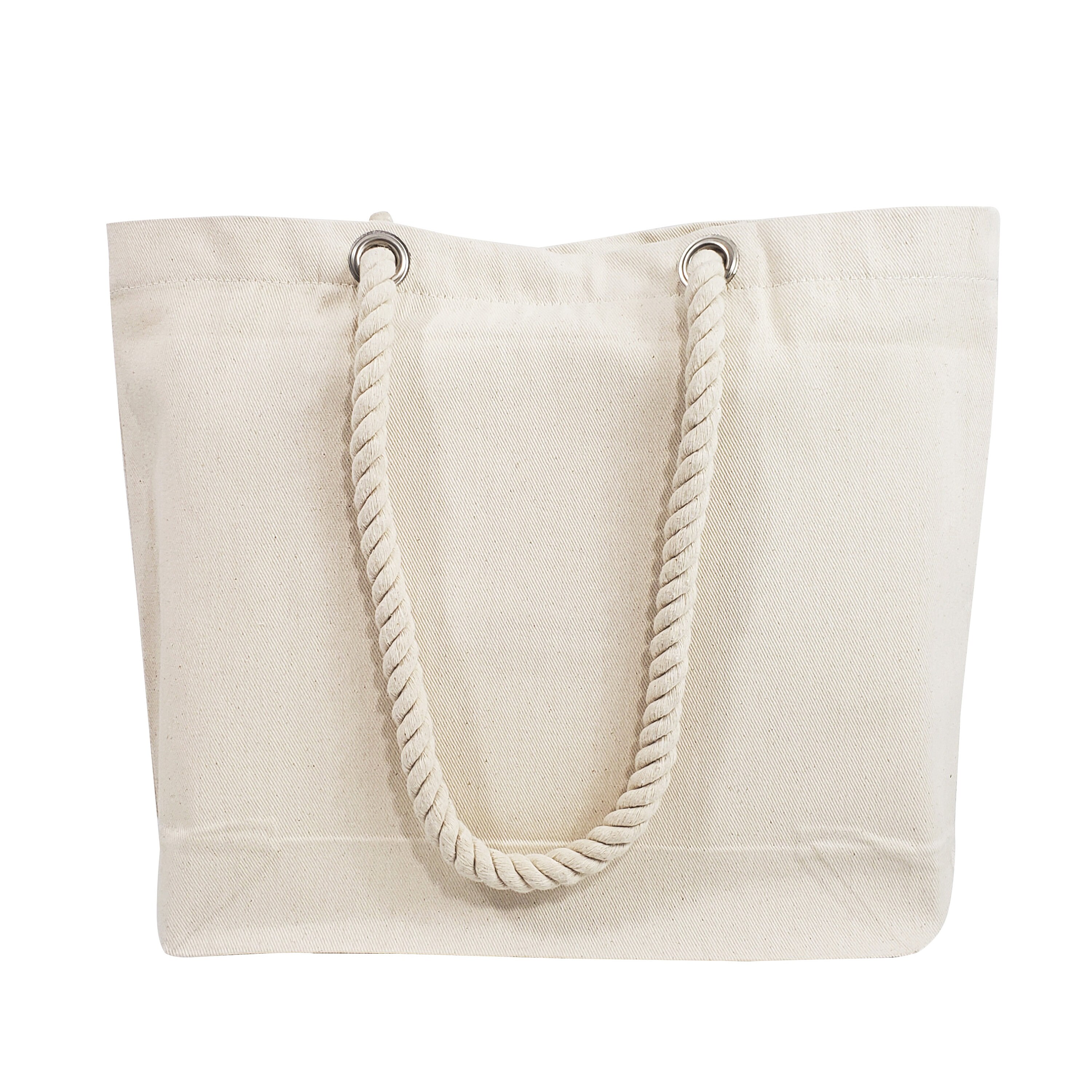 6 Pack Rope Handle Tote Bags Large Tote Bag With Rope Handles Etsy