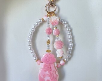 Pipa Key Chains | Bag Chains | Queen Conch Shell | 琵琶钥匙扣包挂