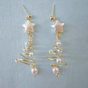Christmas Gifts | Earrings | 14K gold-plated | S925 Stud