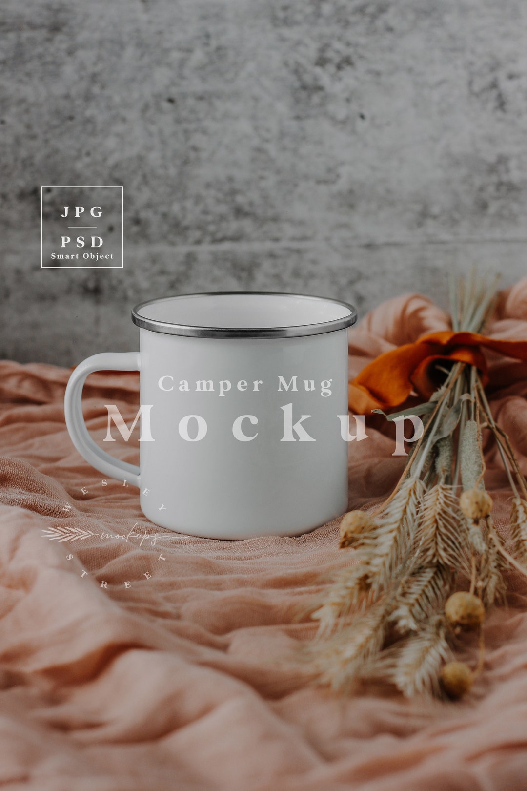 Camper Mug Mockup Camping Mug Mockup Enamel Mug Mockup Etsy
