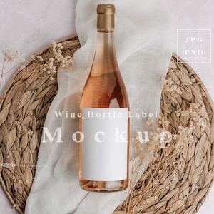Wine mockup, wine mock up, bottle label mockup, wine bottle mockup, bottle label mock up, wine label mockup, bottle mockup, label mockup B5
