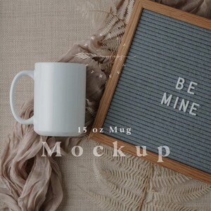 Mug mockup 15 oz, mug mockup boho, valentines mug mockup, 15 oz mug mockup, valentines day mug mockup, mug mock ups, coffee cup mock up L6