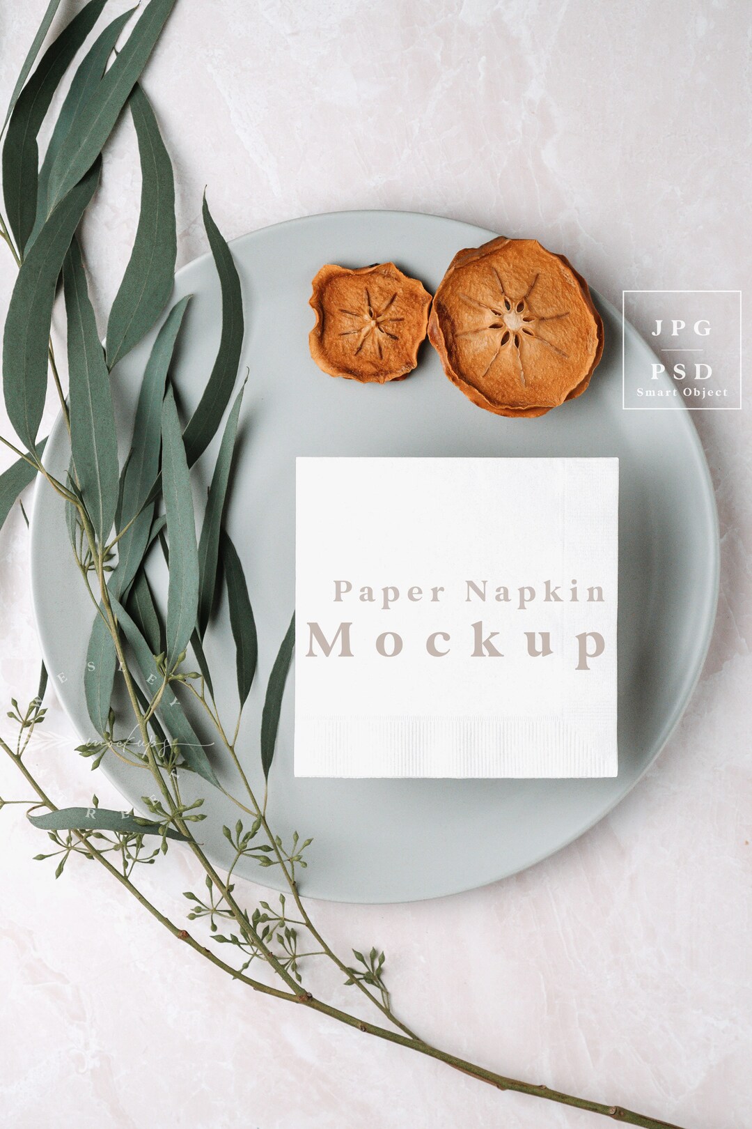 Napkin Mockup, Paper Napkin Mockup, Wedding Stationery Mockup, Wedding