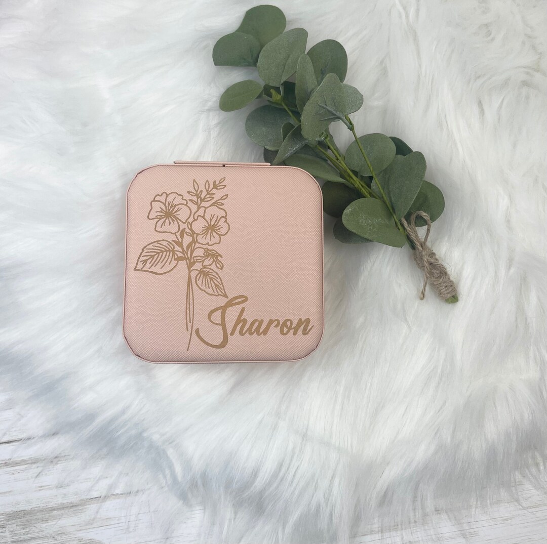 Graduation Gift Engraved Jewelry Box Flower Girl Gift Etsy