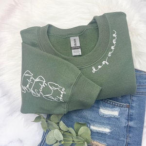 Personalisiertes Hundeohren Sweatshirt: Personalisiertes Geschenk für Hundeliebhaber