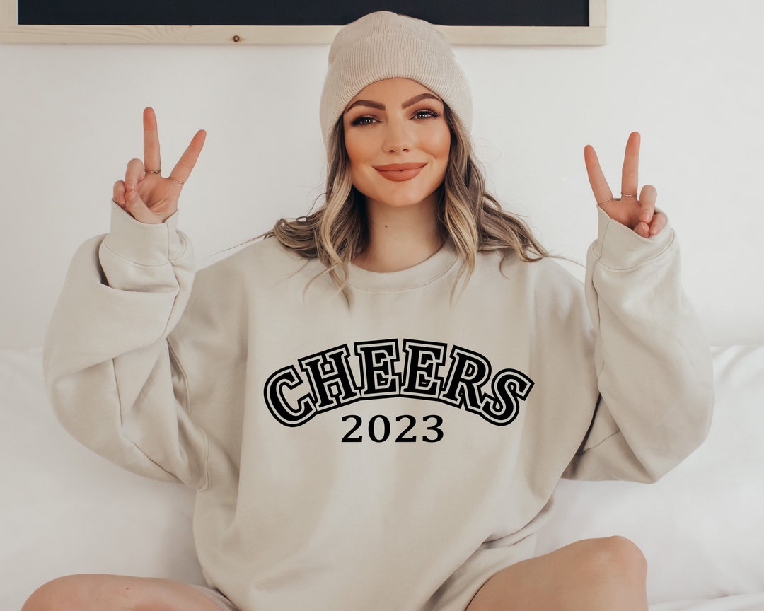 Cheers 2023 Sweatshirt New Year Sweatshirt New Years Eve Etsy