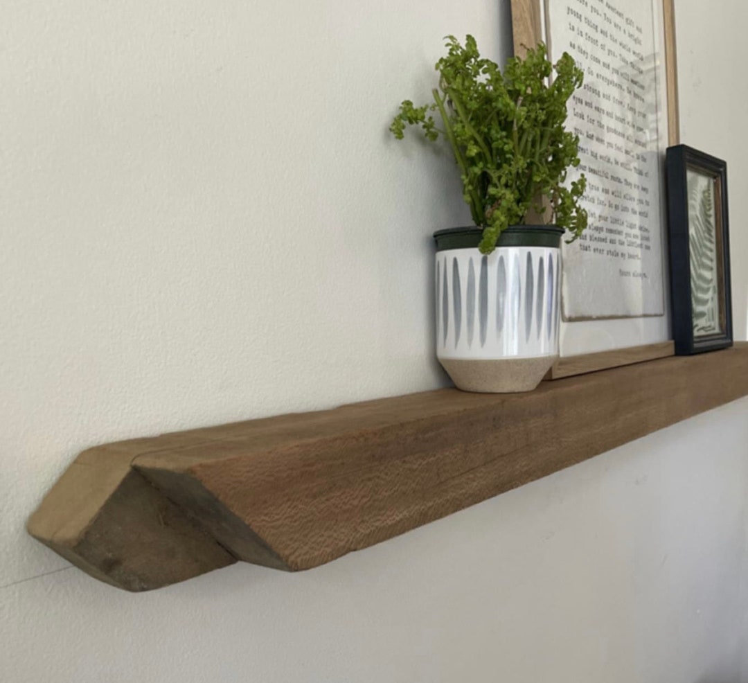 Floating Shelf | Reclaimed Wood Shelves | Genuine Barn Wood ...