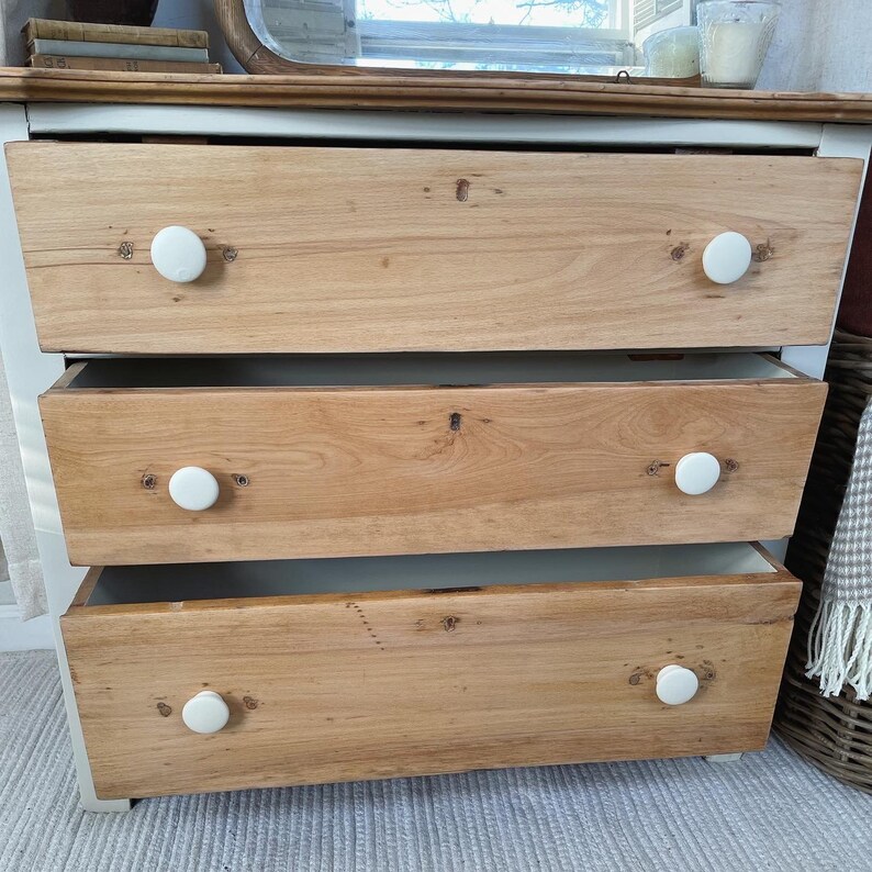 SOLD NJ Pick up Only Refinished Petite Antique Pine Etsy