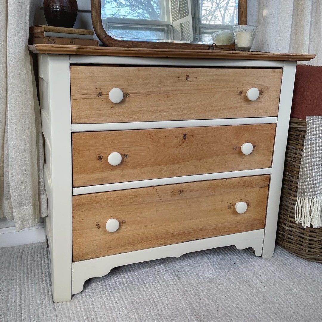 SOLD** NJ Pick up Only** Refinished Petite Antique Pine Dresser - Etsy
