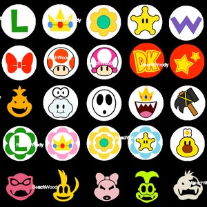 スーパーマリオ PNG マリオ PNG バンドル マリオ クリップアート ペーパーマリオ ベクター インスタントダウンロード