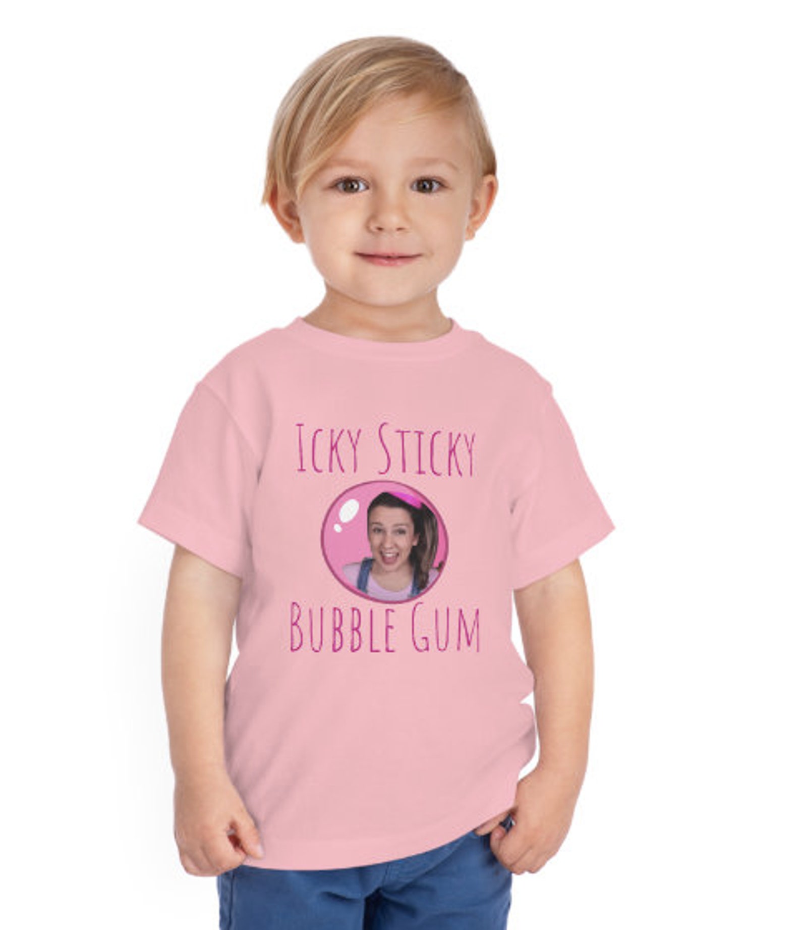 Ms Rachel Toddler Baby Shirt Icky Sticky Bubble Gum Miss Etsy