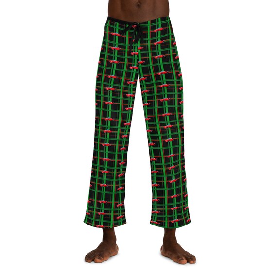 Mens christmas cheap plaid pants