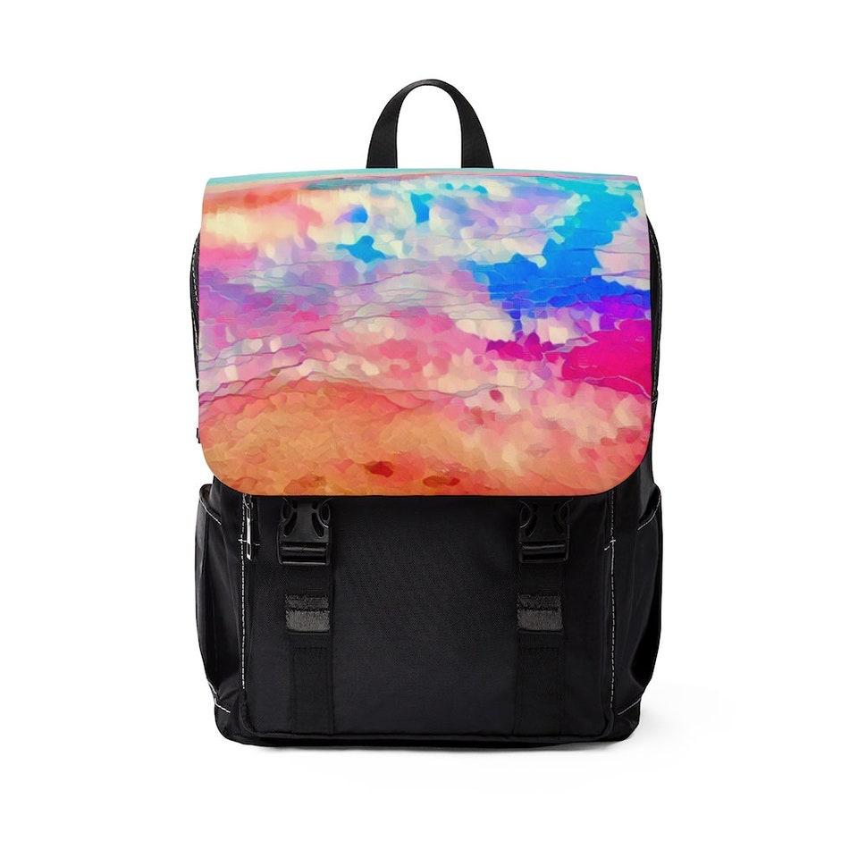 Discover Unisex Casual Shoulder Backpack