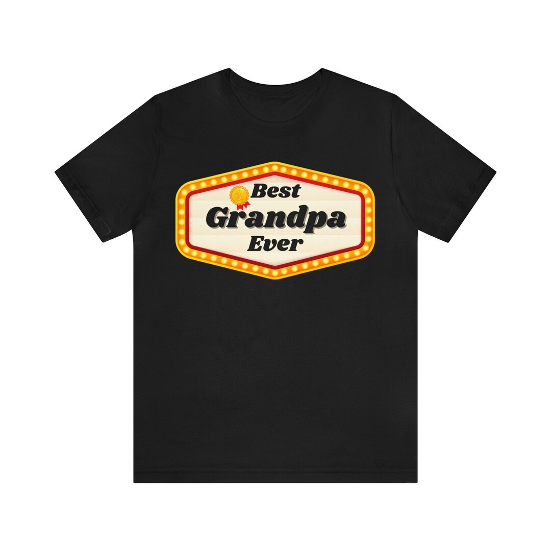 Best Grandpa T-shirt Gift for Grandfather Gift for Grandpa - Etsy