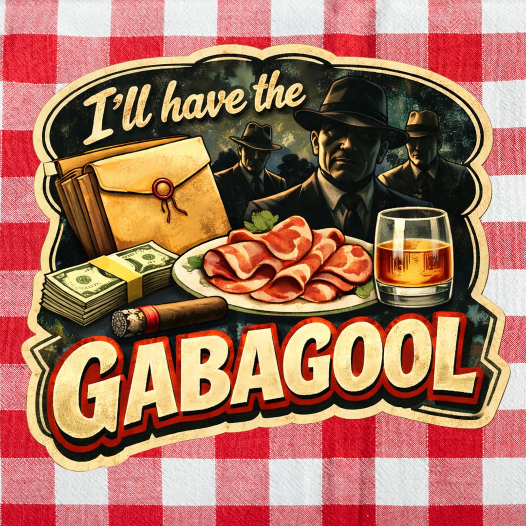 I’ll Have the Gabagool Sticker Collection, Italian Deli and Mafia Show ...