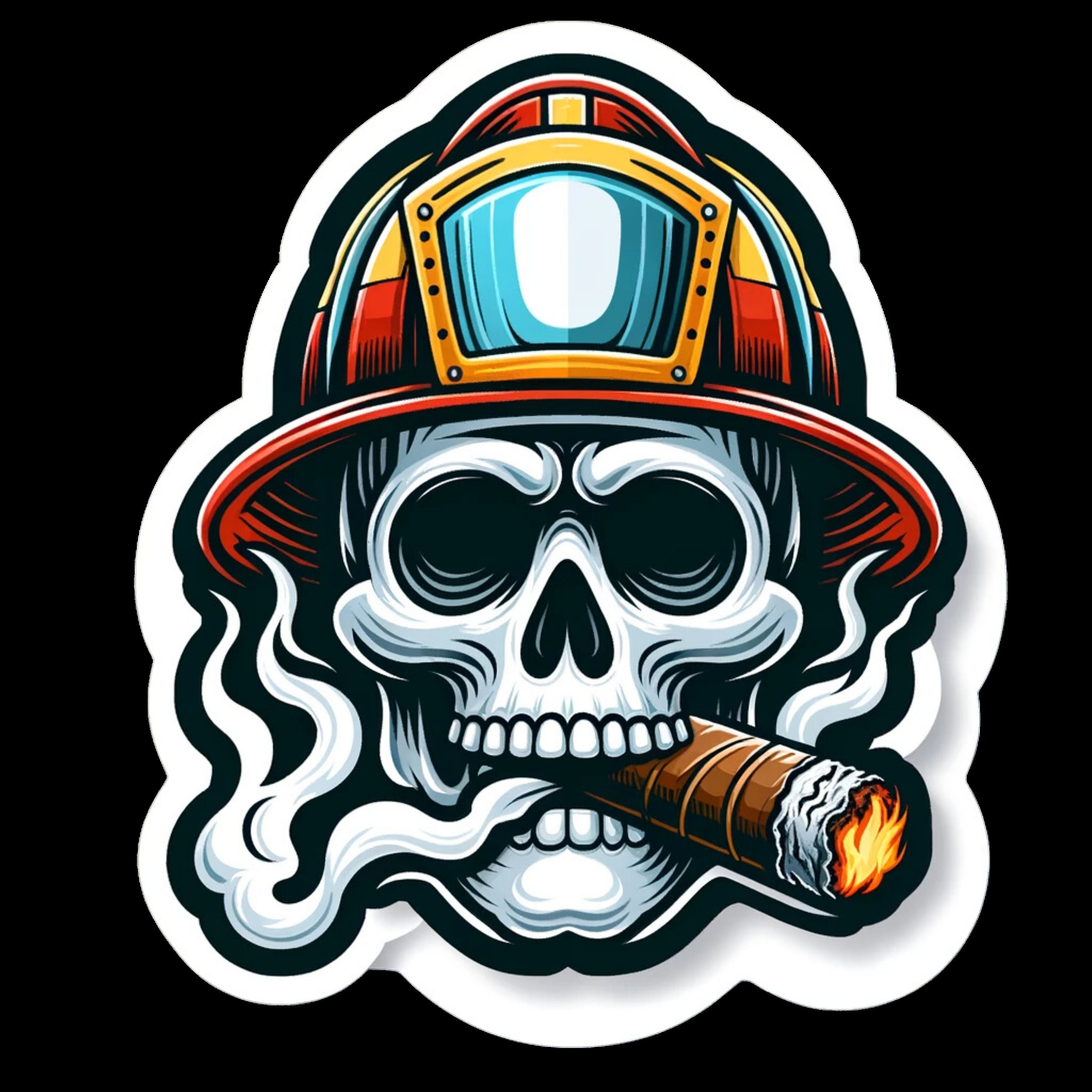 3-Pack 'Where's My Hose At' Firefighter Stickers – 3 Inch, Waterproof Vinyl – For Hard Hat, Water Bottle, Laptop, Toolbox - View #7