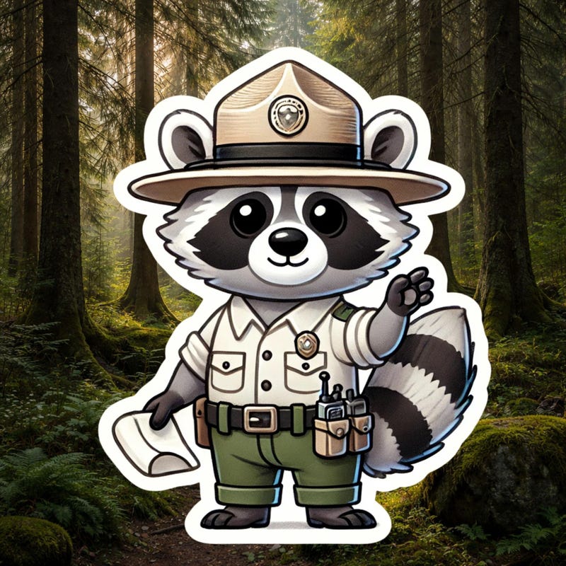 Park Ranger Decal - Etsy