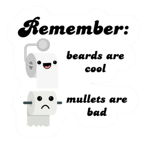 Toilet Paper Mullet Etsy