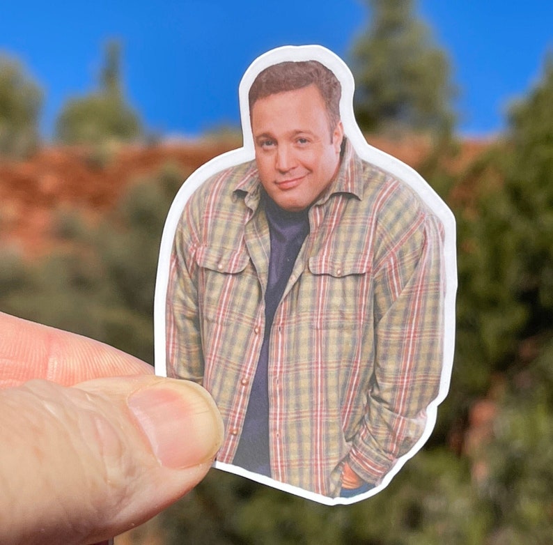Kevin James Doug Heffernan Meme Sticker, Meme, Sticker, Funny, King of