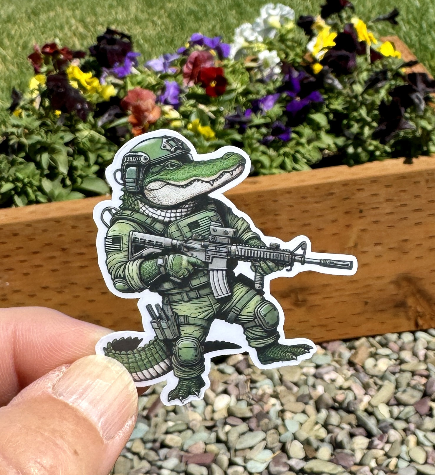 Tactical Alligator Sticker, Alligator, Tactical, Operator, Tactical ...