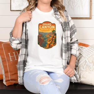 Grand Canyon National Park Tee, Outdoor Adventure Shirt, Travel T-Shirt, Nature Lover Gift, Hiking Apparel, Grand Canyon, Vacation, Arizona