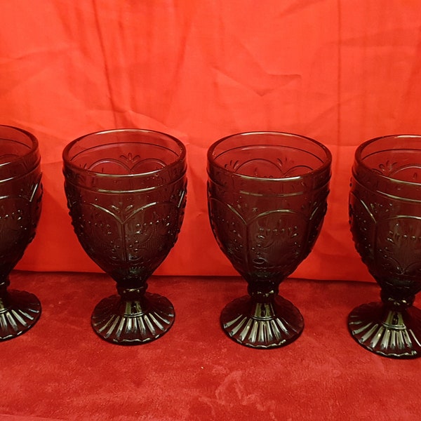 Rare Blue Glass Etsy