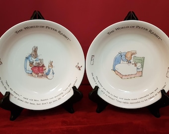 Wedgwood Peter Rabbit Cereal Bowl – Beatrix Potter Decor (8.5")