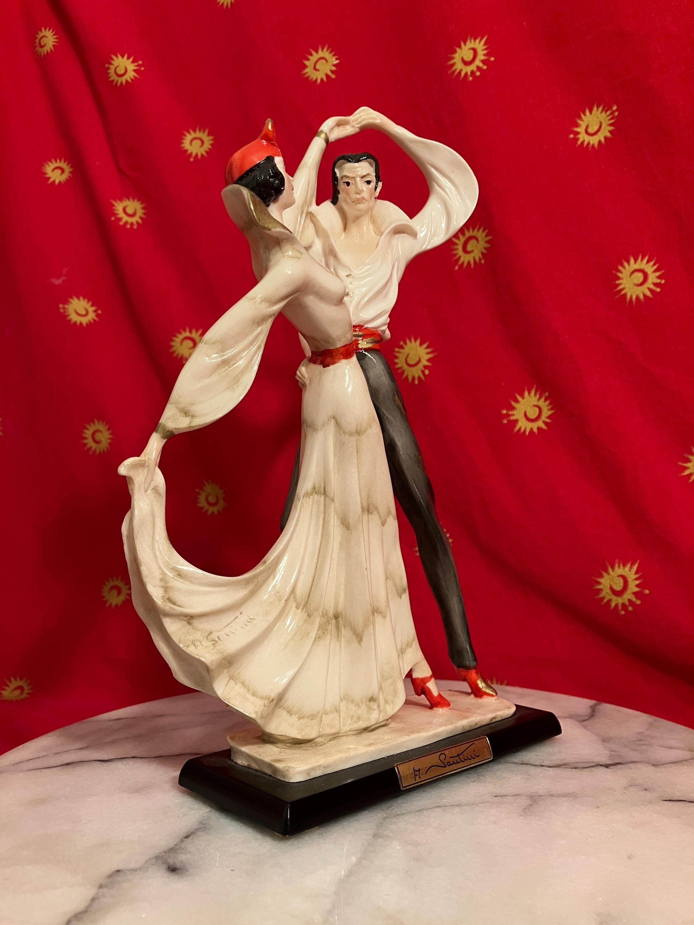A.SANTINI サンティーニ SCULPTOR CLASSIC FIGURE 西洋 イタリア 置物