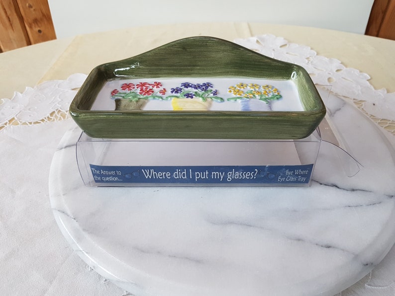 Ceramic Eyeglass Tray Please Select Your Option Two Options Etsy