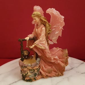 Boyds Julianna Angel Figurine: Guardian of Wishes, Handmade