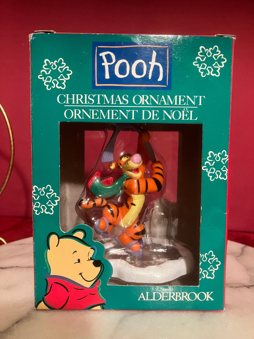 Alderbrook Pooh Christmas Ornament Tiger Ornament Disney Etsy