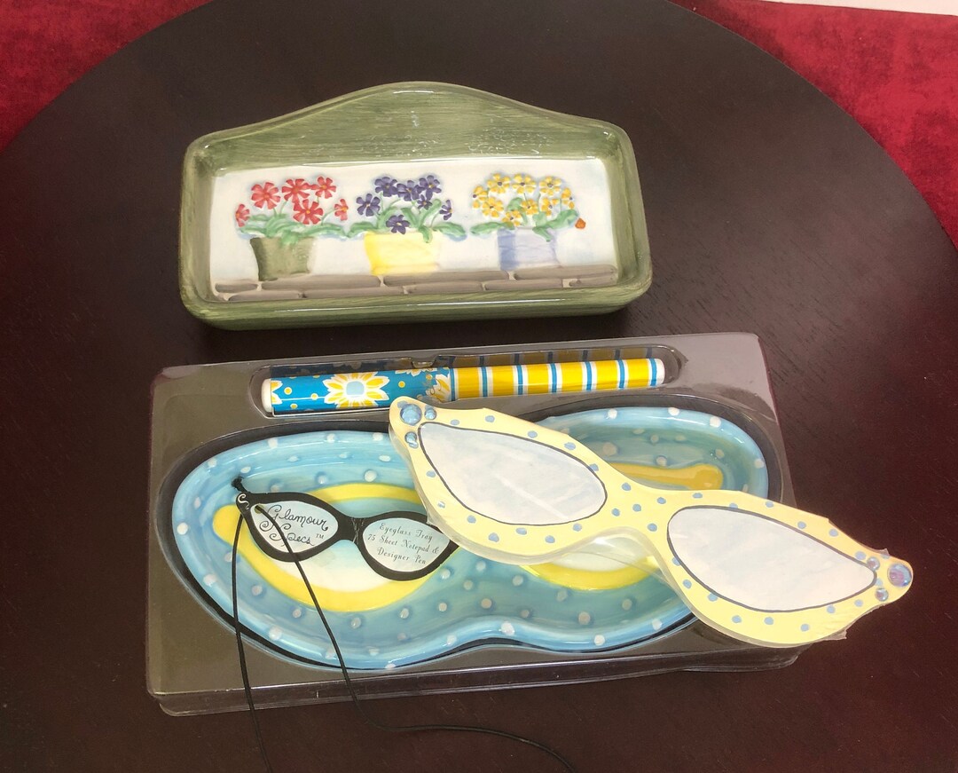Ceramic Eyeglass Tray Please Select Your Option Two Options Etsy