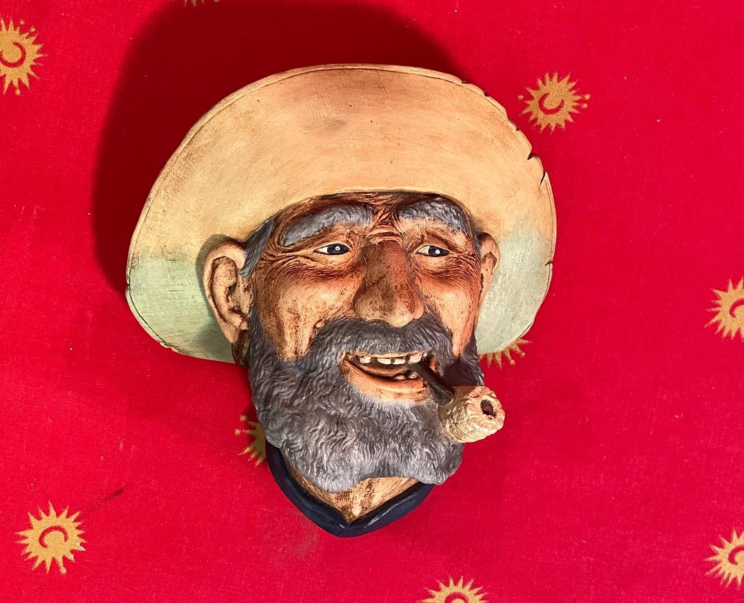 1977 Old Timer -bossons Congleton Head Bust - Made in England - Etsy