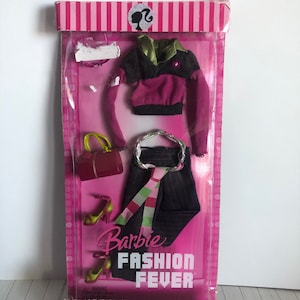 Barbie vintage foreign issue European fashion pack from Fashion fever Y2K