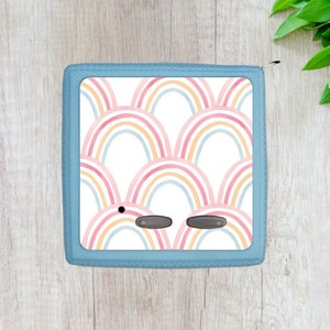 Pastel Rainbows Toniebox Decal
